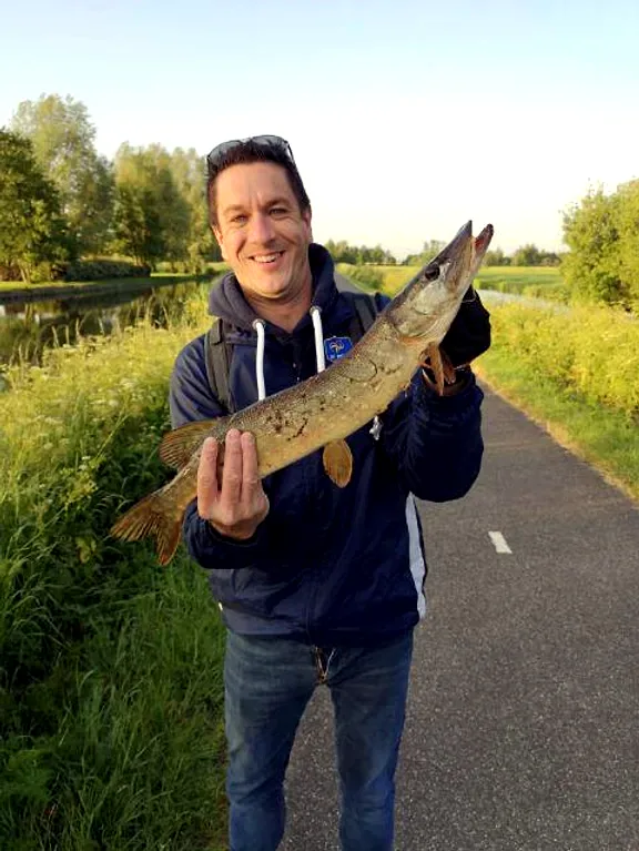 Geddefiskeri i Krimpenerwaard omkring Slapen in de Polder.